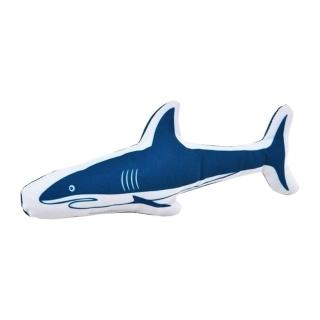【PeT ChU 沛啾】咬咬鯊魚貓草玩具〈PC-108833〉(2入組)