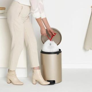 【Brabantia】NEWICON環保垃圾桶-香檳金-20L(新品上市)