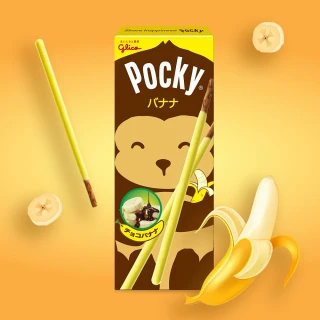 即期品【Glico 格力高】Pocky百奇 香蕉棒20g(效期2024/10)