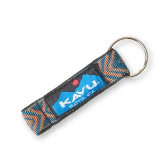【KAVU】Key Chain 鑰匙圈 深藍幾何 #910