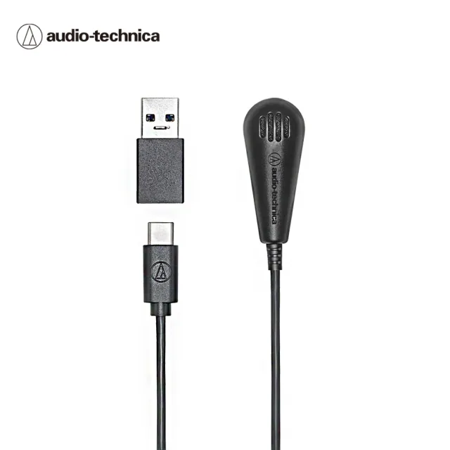 【audio-technica 鐵三角】鐵三角 ATR4650-USB 電容數位桌上平面型/領夾 麥克風