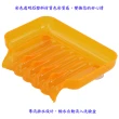 【月陽】超值2入彩色透明導流式吸盤肥皂盒(1166)