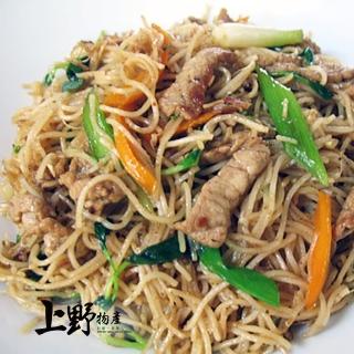 【上野物產】潮州汕頭沙茶醬炒麵 16包(300g±10%/盒 拌麵 鐵板麵 炒麵 義大利麵 調理包 料理包)