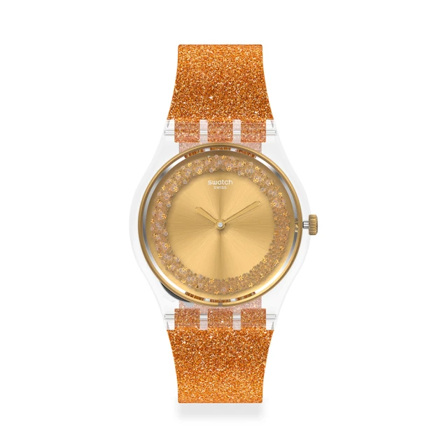 【SWATCH】Gent 原創系列手錶 SPARKLINGOT 瑞士錶 錶(34mm)