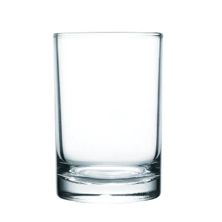 【泰國UNION】簡約風玻璃附餐杯170cc(六入組)