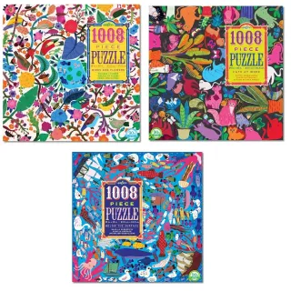 【美國 eeBoo 桌遊】1008 Piece Puzzle 拼圖(遊戲桌遊  1008片拼圖 三款可選)