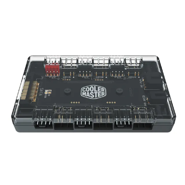 【CoolerMaster】Cooler Master MasterFan ARGB & PWM HUB 1分6 Port 集線器(ARGB HUB)