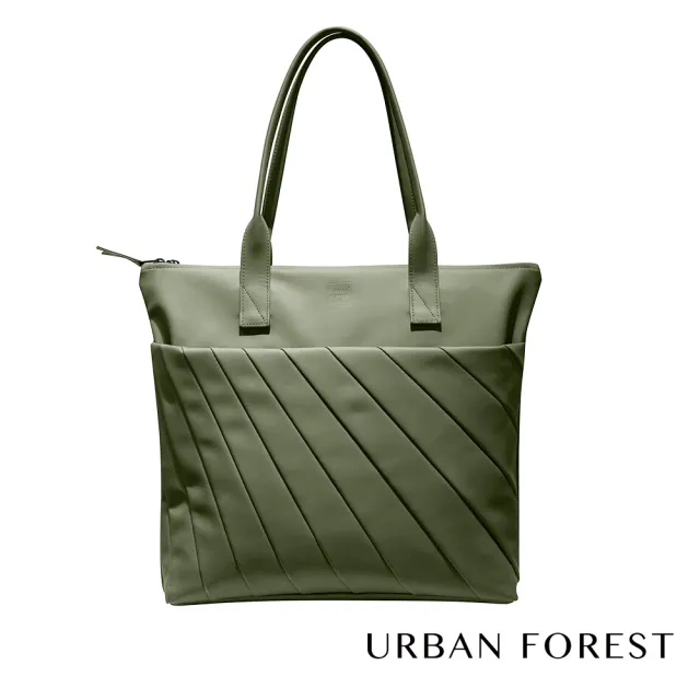 【URBAN FOREST 都市之森】雙11 LIGHT光線-托特包/側肩包(霧松綠)