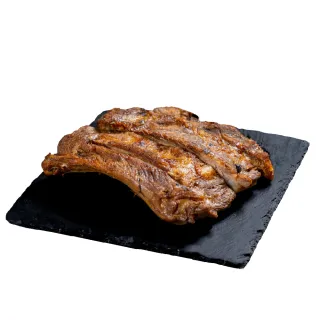 【老爸ㄟ廚房】經典年菜-BBQ吮指青檸香蒜豬肋排3包組(400g±3%)