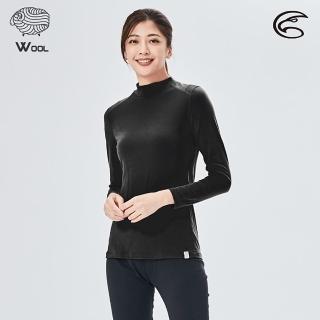 【ADISI】女美麗諾混紡羊毛高領彈性保暖衣AU2521004 / S-XL(抗靜電 消臭 透氣 發熱衣 衛生衣)