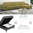 【本木】MIT台灣製  凡賽斯多功能舒適涼感布L型沙發(左右皆可)