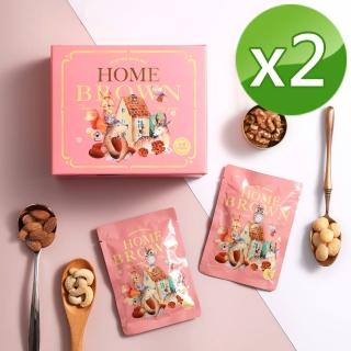 【紅布朗】真心堅果隨手包25gX12包X2盒(送禮推薦/年節/春節/過年/新年/新春/伴手禮/長輩/養生/素食禮盒)