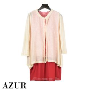 【AZUR】層次感長版上衣