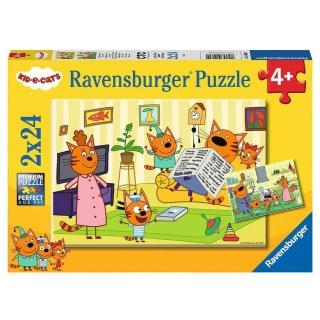 【德國Ravensburger】維寶拼圖 綺奇貓 -2*24片