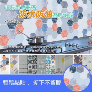 【逛逛市集】3捲 多功能防水防油耐高溫壁貼(桌布 防油 防水 廚房 美化 防汙垢)