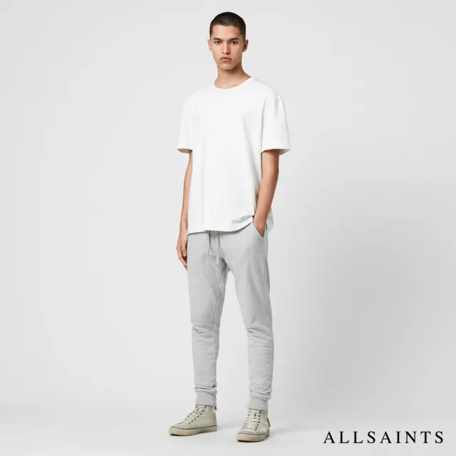 【ALLSAINTS】RAVEN 公羊頭骨休閒抽繩長褲-灰 MF058K