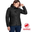 【Mammut 長毛象】Albula IN Hooded Jacket 防潑水連帽化纖外套 黑色 女款 #1013-01790