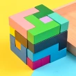 【紐卡索市集】平面立體雙用益智拼圖方塊(積木童玩組合 俄羅斯方塊)