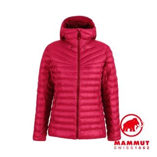 【Mammut 長毛象官方直營】Albula IN Hooded Jacket 防潑水連帽化纖外套 夕陽紅 女款 #1013-01790