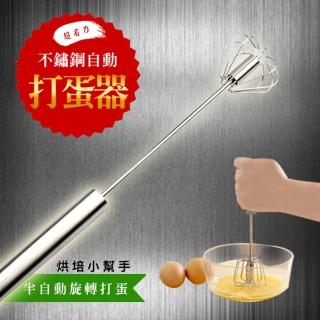 【ROYAL LIFE】超省力不鏽鋼自動打蛋器-2入組