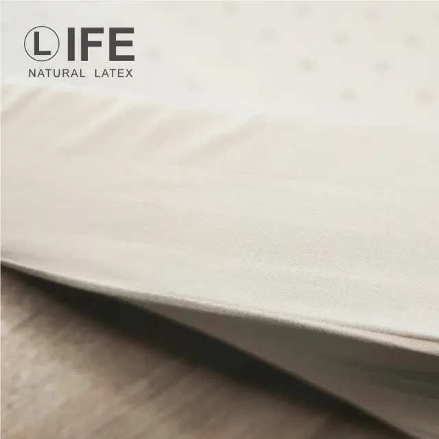 【Life】最新製程泰國5cm天然乳膠床墊 - 標準雙人5尺(天然乳膠 雙面護膜 一體成型)