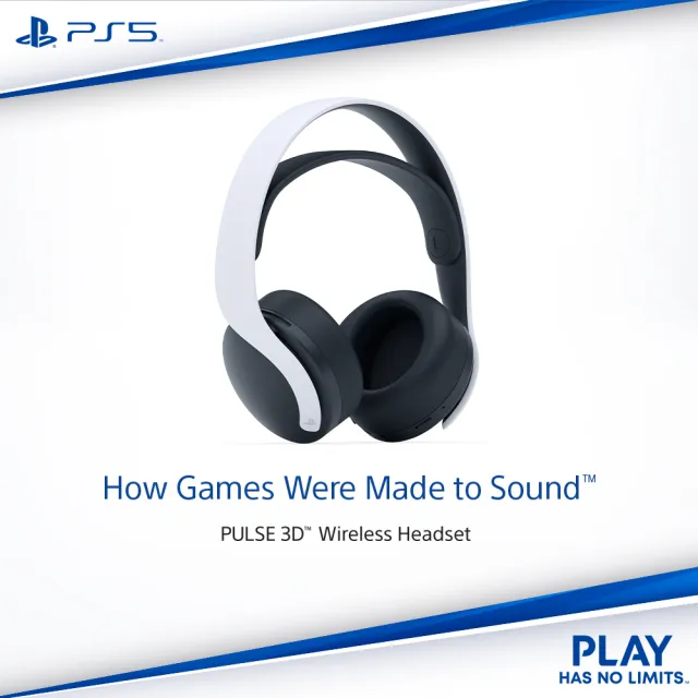 SONY 索尼】PS5 PULSE 3D 無線耳機組(PlayStation 5 原廠周邊) - momo