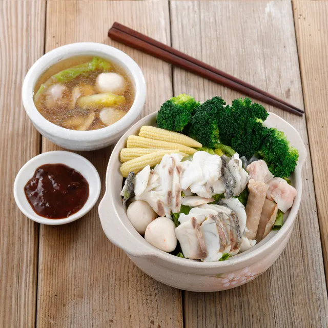 【華得水產】金目鱸魚火鍋切片6盒組(200g/盒)