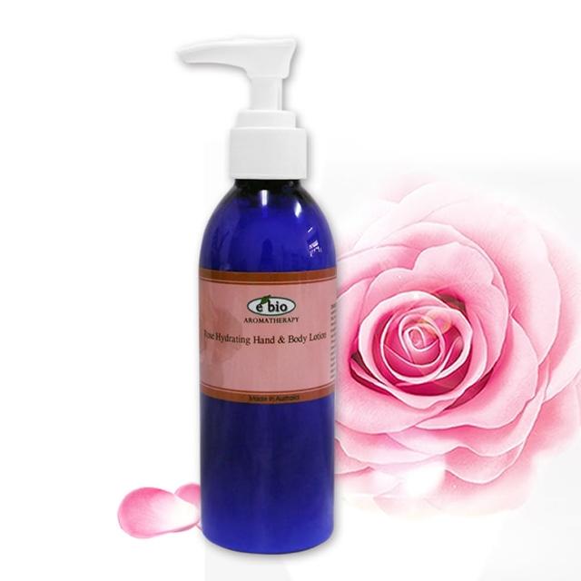 【ebio 伊比歐】浪漫玫瑰複方精油保溼乳液-臉&身體(200ml)