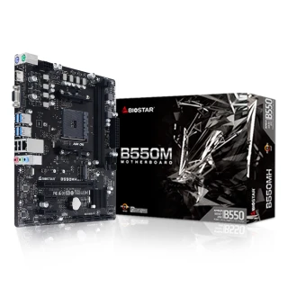 【BIOSTAR 映泰】B550MH主機板(AMD B550)