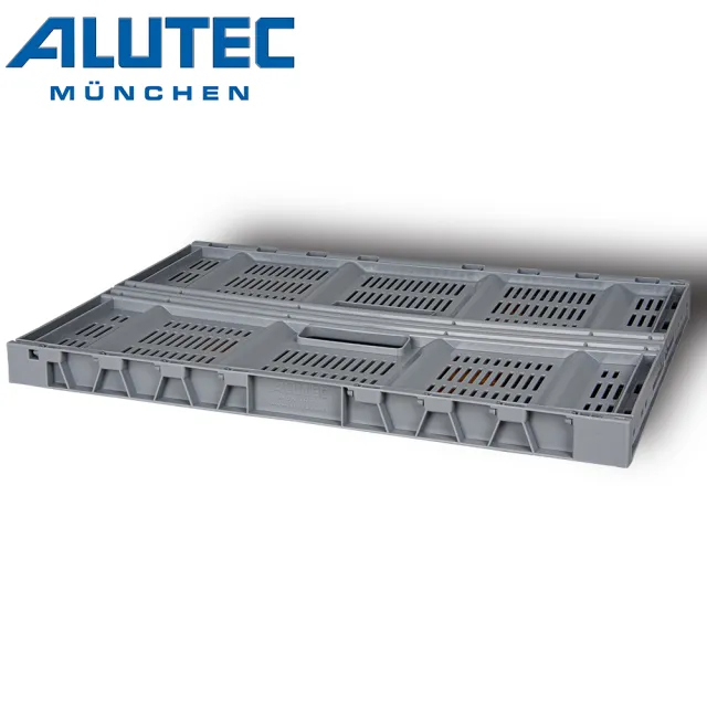 【德國ALUTEC】輕量化摺疊收納籃 工具收納 露營收納-46L