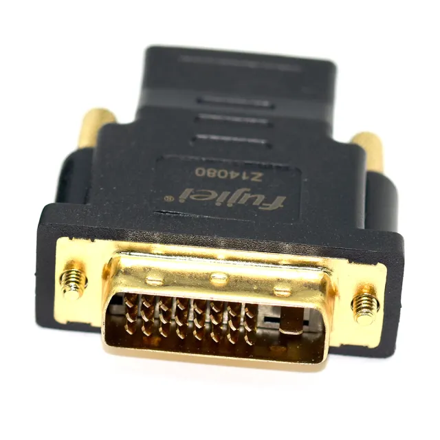 【Fujiei】DVI 24+1公轉HDMI母 轉接頭(DVI-D to HDMI)