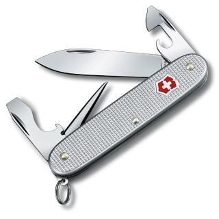 【VICTORINOX 瑞士維氏】ALOX金屬殼8用 瑞士刀(0.8201.26)