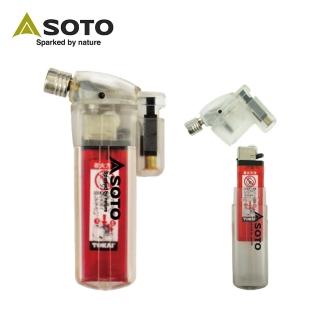 【SOTO】防風點火器 透明 PT-14SKCR(點火器)