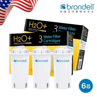 【Brondell】全效去水垢加強版濾芯 6入