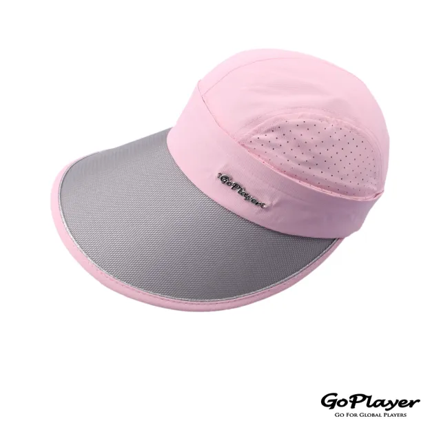 【GoPlayer】女可拆式盤帽(透氣/抗UV/可拆式/兩用遮陽帽)