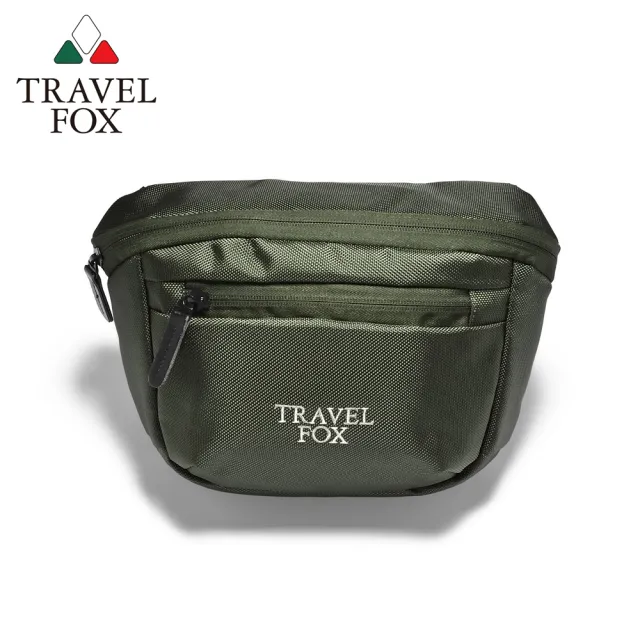 【TRAVEL FOX 旅狐】悠遊山嵐輕量防潑水側背包(TB805-17 綠色)