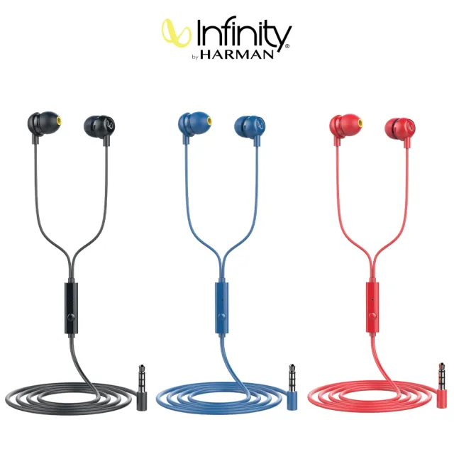 【Infinity】WYND 220 立體聲耳道式耳機(入耳式耳機  三色可選)