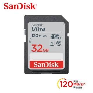 【SanDisk】SDXC UHS-I 32GB 記憶卡 120MB/s(公司貨)