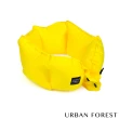 【URBAN FOREST 都市之森】樹-口袋充氣頸枕/午睡枕(檸檬黃)