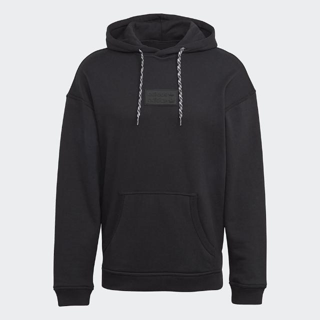 【adidas 愛迪達】SILICON HOODY 男 連帽上衣 黑(GN3313)