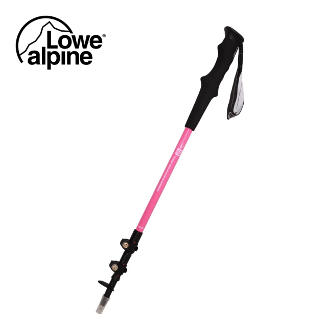 【Lowe Alpine】50周年紀念登山杖 鋁合金款 桃紅 #1002