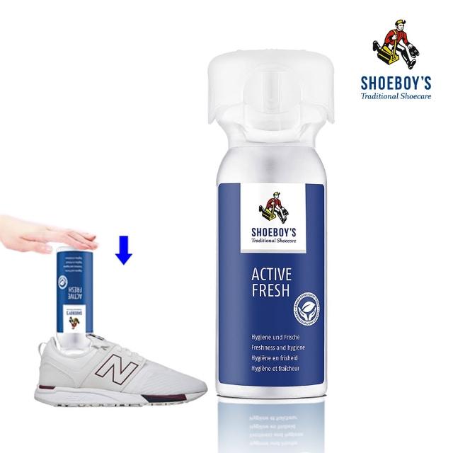 【SHOEBOY’S 休伯】清爽除臭噴霧 100ml(分解細菌 持久 噴霧力強)