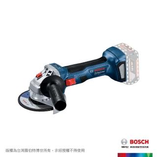 【BOSCH 博世】18V免碳刷4英吋砂輪機 空機(GWS 180-LI)