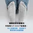 【XCLUSIV】美國FDA銀纖維健康照護五趾襪-純淨白(銀纖維、抑菌消臭、吸濕排汗、美國大兵最愛)