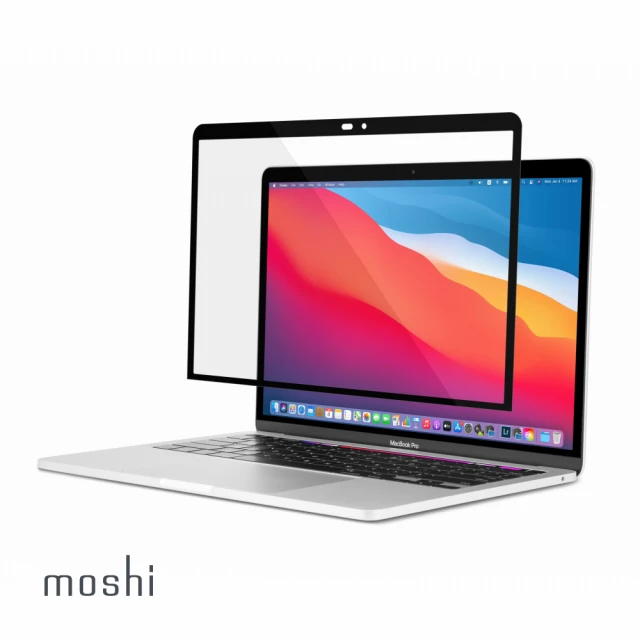 【moshi】iVisor XT for MacBook Pro/Air 13 無氣泡易安裝亮面螢幕保護貼