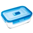 【法國Luminarc 樂美雅】純淨玻璃保鮮盒4件組/便當盒/密封盒/保鮮罐(PUB454)