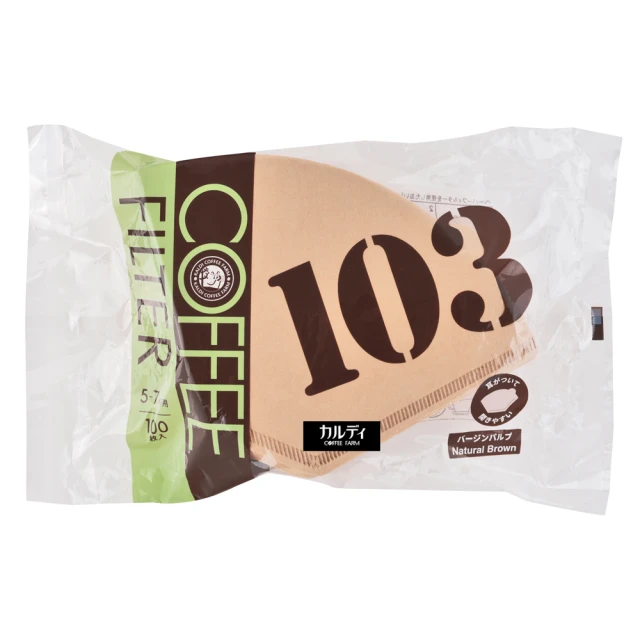 【咖樂迪咖啡農場】獨創商品 咖啡過濾紙103(100枚)