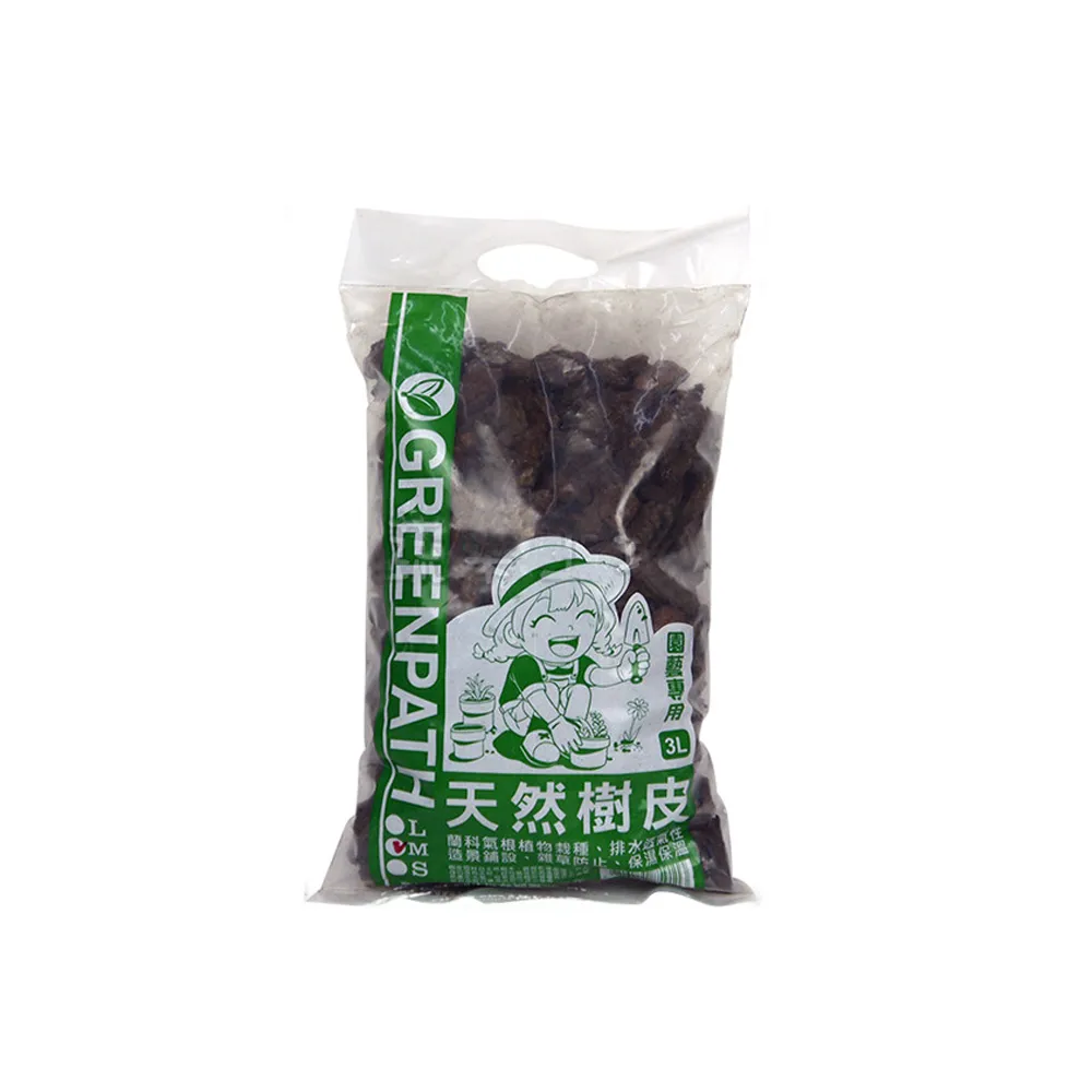 【蔬菜工坊】Green Path樹皮3公升裝-中粒(熟成樹皮)