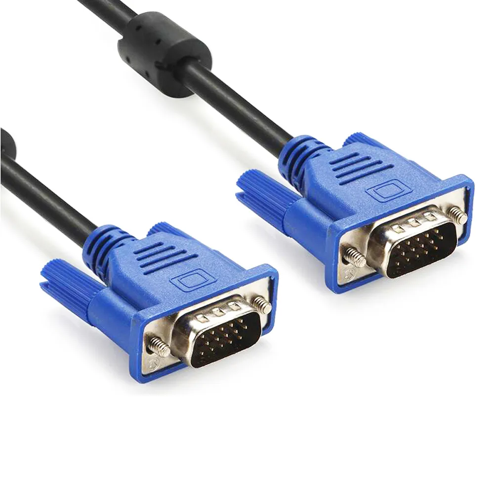 【LineQ】VGA 公對公 1080P 1米 3+6全銅傳輸連接線