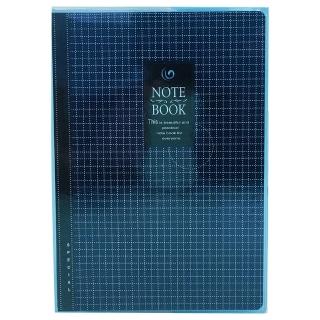 【豆點紙品】SPN-25104透明膠套筆記本25K(2入1包)